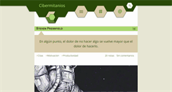 Desktop Screenshot of micro.cibermitanios.com.ar