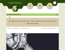 Tablet Screenshot of micro.cibermitanios.com.ar