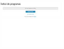 Tablet Screenshot of indice.programas.cibermitanios.com.ar